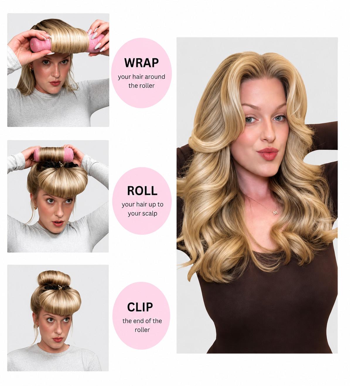 Heatless Curl Curling Rods