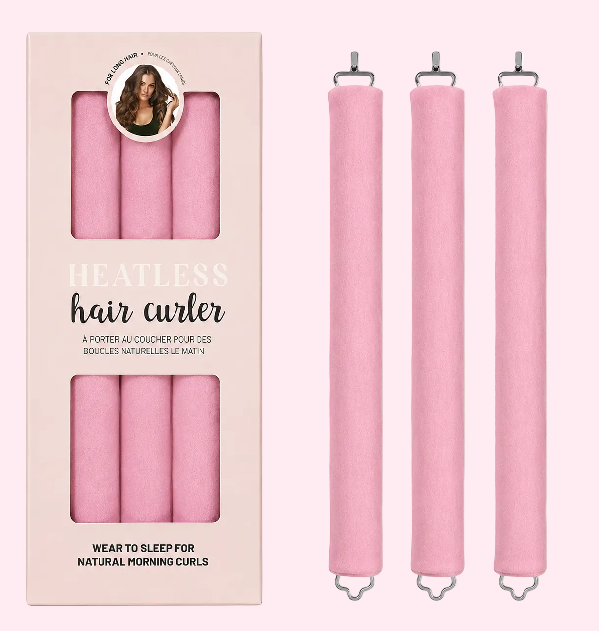 Heatless Curl Curling Rods
